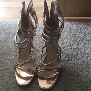 Steve Madden Rose Gold stiletto